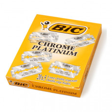 Классические Лезвия "BIC" Platinum (1 лист * 20 пачек * 5 лезвий)