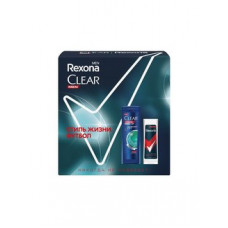 Набор Unilever Clear+Rexona мужской (шампунь 200мл+г/д 180мл)